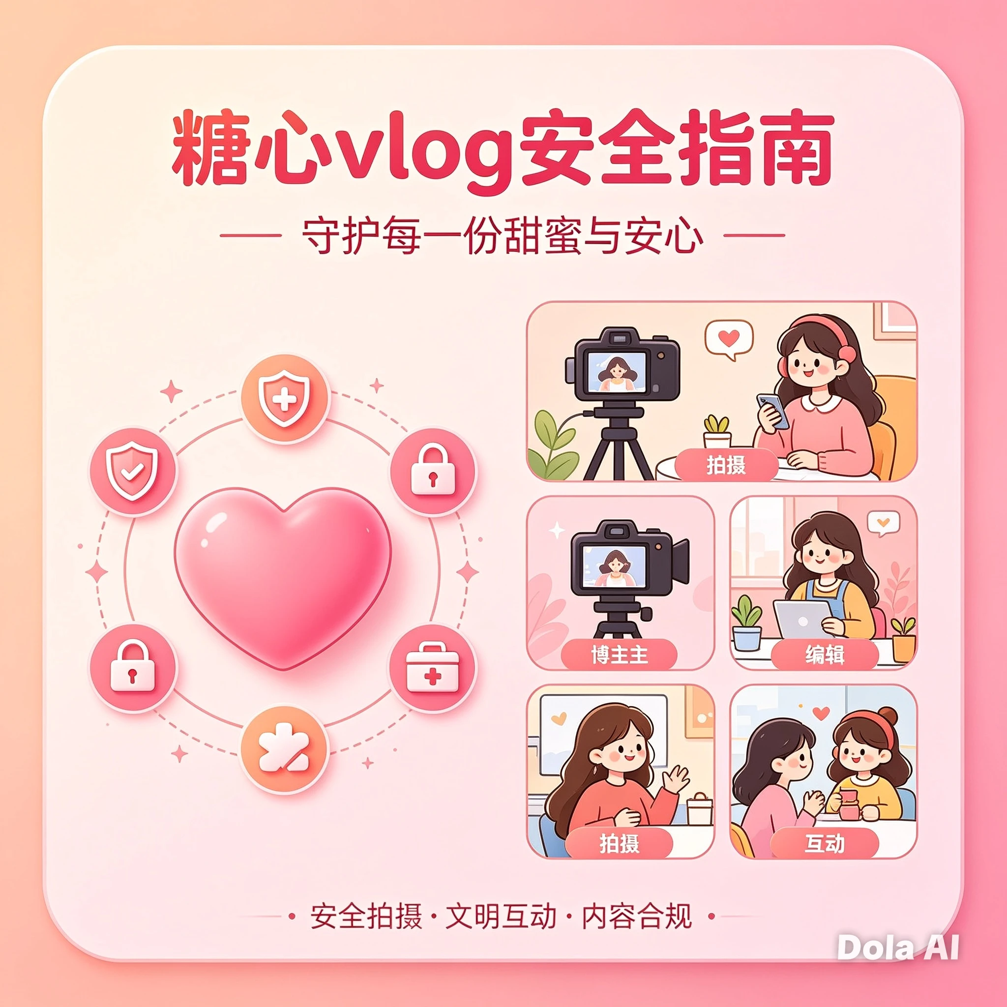 糖心Vlog好友互动主题展示